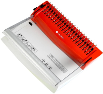 Переплетчик Heleos БП16ПБК A4/перф.16л.сшив/макс.500л./пластик.пруж. (6-51мм) от магазина РЭССИ