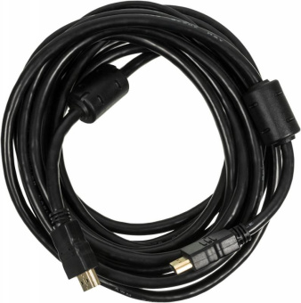 Кабель соединительный аудио-видео Ningbo HDMI-5M-MG HDMI (m)/HDMI (m) 5м. феррит.кольца позолоч.конт. черный (HDMI-5M-MG(VER1.4)BL) от магазина РЭССИ