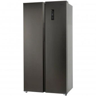 Холодильник Бирюса SBS 400 DI 2-хкамерн. нержавеющая сталь от магазина РЭССИ