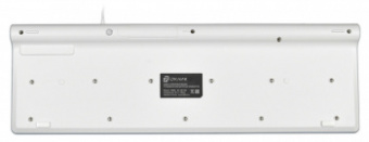 Клавиатура Оклик 490ML белый USB slim Multimedia LED от магазина РЭССИ