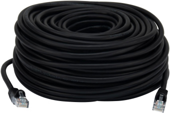 Патч-корд Buro UTP 4 пары cat5E CCA molded 30м черный RJ-45 (m)-RJ-45 (m) от магазина РЭССИ