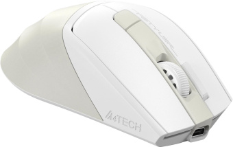 Мышь A4Tech Fstyler FG45CS Air2 бежевый оптическая (2000dpi) silent беспроводная USB для ноутбука (7but) от магазина РЭССИ