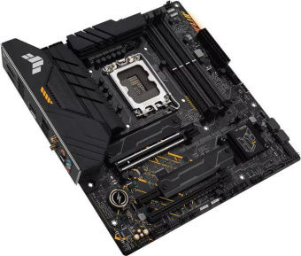 Материнская плата Asus TUF GAMING B660M-PLUS WIFI Soc-1700 Intel B660 4xDDR5 mATX AC`97 8ch(7.1) 2.5Gg RAID+HDMI+DP от магазина РЭССИ