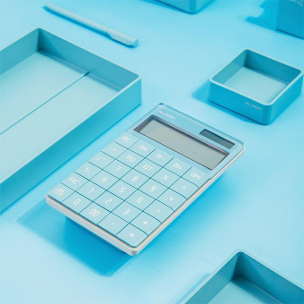 Калькулятор настольный Deli Nusign ENS041blue синий 12-разр. от магазина РЭССИ