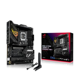 Материнская плата Asus ROG STRIX Z890-H GAMING WIFI Soc-1851 Intel Z890 4xDDR5 ATX AC`97 8ch(7.1) 5Gigabit RAID+HDMI+DP от магазина РЭССИ