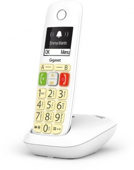 Р/Телефон Dect Gigaset E290 SYS RUS белый АОН от магазина РЭССИ