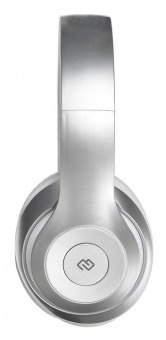 Гарнитура накладные Digma BT-14 сереб.мат. беспроводные bluetooth оголовье (BT-14S) от магазина РЭССИ