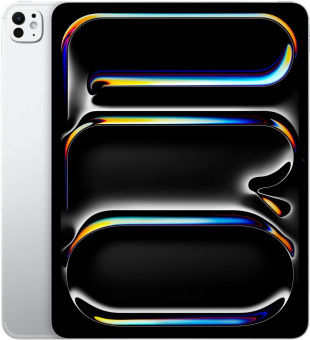 Планшет Apple iPad Pro 2024 A2926 M4 9C RAM8Gb ROM256Gb 13" OLED 2752x2064 LTE eSIM iOS серебристый 12Mpix 12Mpix BT GPS WiFi Touch 9hr от магазина РЭССИ