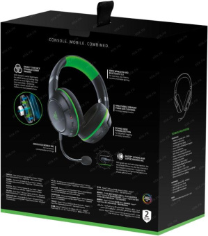 Беспроводная гарнитура Razer Kaira Pro черный/зеленый для: Xbox Series X/One (RZ04-03470100-R3M1) от магазина РЭССИ