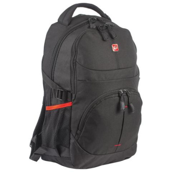 Универсальный рюкзак GERMANIUM S-06 уплотненная спинка облегченный черный 46х32х15 см 226953 от магазина РЭССИ