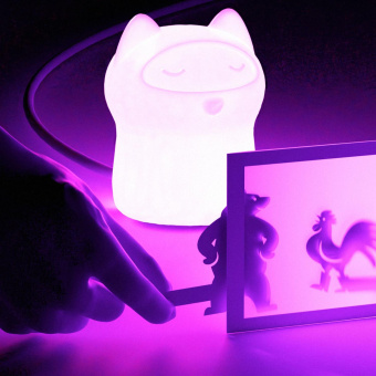 Умный светильник Sber Кошка настол. белый (SBDV-00125) от магазина РЭССИ