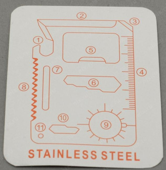 Набор инструментов-карточка Smartbuy 15 функций SBT-PSK-2 от магазина РЭССИ