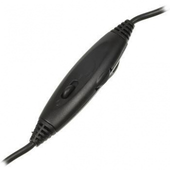 Наушники с микрофоном A4Tech HS-6 черный 2м накладные оголовье от магазина РЭССИ