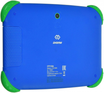 Планшет Digma CITI Kids MT8321 (1.3) 4C RAM2Gb ROM32Gb 7" IPS 1024x600 3G Android 9.0 синий 2Mpix 0.3Mpix BT WiFi Touch microSDHC 64Gb minUSB 2800mAh от магазина РЭССИ