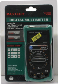 Универсальный мультиметр MASTECH MS8233A 13-2014 от магазина РЭССИ