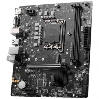 Материнская плата MSI PRO H610M-E Soc-1700 Intel H610 2xDDR5 mATX AC`97 8ch(7.1) GbLAN+VGA+HDMI от магазина РЭССИ