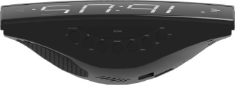 Радиобудильник Harper HCLK-2050 черный LED подсв:белая часы:цифровые AM/FM от магазина РЭССИ