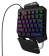 Игровой блок Оклик 703GK черный USB for gamer LED (подставка для запястий) (1533151) от магазина РЭССИ