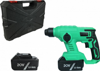 Перфоратор Zitrek Destroyer патрон:SDS-plus уд.:1.5Дж аккум. (кейс в комплекте) от магазина РЭССИ