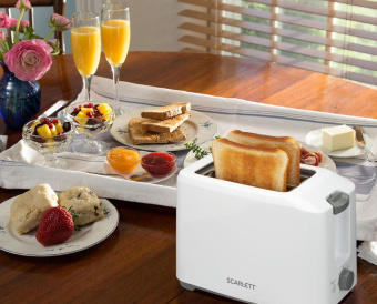 Тостер Scarlett SC-TM11019 700Вт белый от магазина РЭССИ
