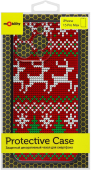 Чехол (клип-кейс) Redline для Apple iPhone 15 Pro Max mObility art черный (УТ000038150) от магазина РЭССИ