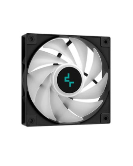 Устройство охлаждения(кулер) Deepcool AG400 Bk ARGB Soc-AM5/AM4/1151/1200/1700 черный/белый 4-pin 31.6dB Al+Cu 220W 614gr Ret от магазина РЭССИ