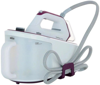 Парогенератор Braun IS5155WH 2400Вт белый/сиреневый от магазина РЭССИ
