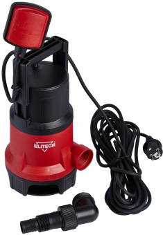Насос дренажный Elitech НПД 400-35П 400Вт 8000л/час (205631) от магазина РЭССИ
