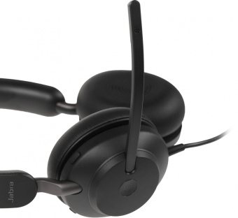 Наушники с микрофоном Jabra Evolve2 40 черный накладные USB оголовье (24189-999-999) от магазина РЭССИ