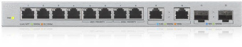 Коммутатор Zyxel XGS1010-12 XGS1010-12-ZZ0101F 8G 2SFP+ неуправляемый от магазина РЭССИ
