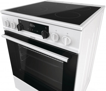 Плита Электрическая Gorenje ECS6350WC белый/черный стеклокерамика (без крышки) от магазина РЭССИ