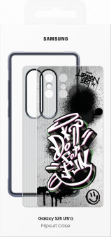 Чехол (клип-кейс) Samsung для Samsung Galaxy S25 Ultra Rugged Flipsuit Case S25 Ultra черный/прозрачный (EF-JS938CBEGRU) от магазина РЭССИ