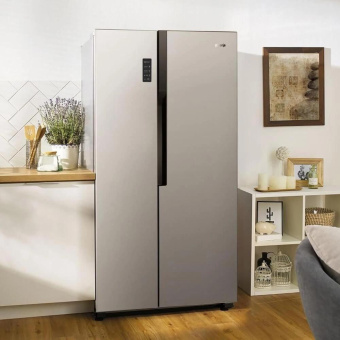 Холодильник Gorenje NRS918EMX 2-хкамерн. серый инвертер от магазина РЭССИ