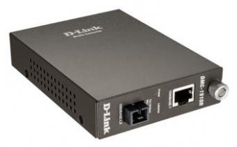 Медиаконвертер D-Link DMC-1910R/A9A WDM 1x1000Base-T 1x1000Base-LX SC ТХ:1310nm RX:1550nm SingleMode 15km от магазина РЭССИ