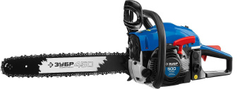 Бензопила Зубр ПБЦ-490 45ДП 2200Вт 3л.с. дл.шины:18" (45cm) от магазина РЭССИ