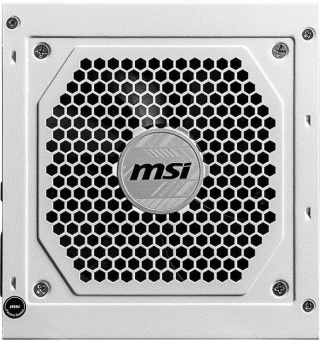 Блок питания MSI ATX 850W MAG A850GL WH PCIE5 80+ gold (20+4pin) APFC 120mm fan 8xSATA Cab Manag RTL от магазина РЭССИ