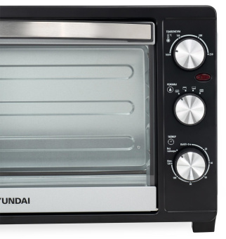 Мини-печь Hyundai MIO-HY074 30л. 1500Вт серебристый/черный от магазина РЭССИ