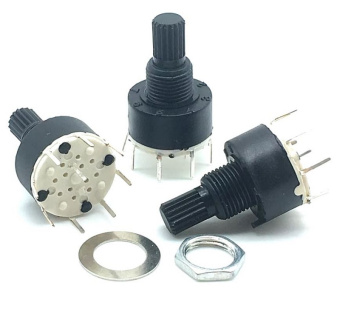 SR16 1-6 поворотный переключатель DC 60В, 0.3А (FUT-1130) FUT Arduino совместимый от магазина РЭССИ