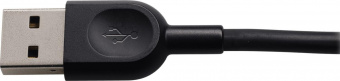 Наушники с микрофоном Logitech H540 черный 1.8м накладные USB оголовье (981-000480) от магазина РЭССИ