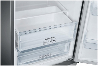 Холодильник Samsung RB37A5000SA/WT серебристый (двухкамерный) от магазина РЭССИ