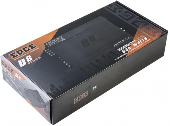 Усилитель автомобильный Edge EDB80.4LITE-E0 четырехканальный от магазина РЭССИ
