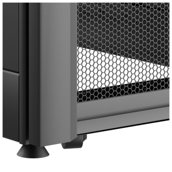Шкаф коммутационный C3 Solutions (C3.RF4803) напольный 48U 750x1050мм пер.дв.перфор. задн.дв.перфор. 2 бок.пан. направл.под закл.гайки 1130кг черный от магазина РЭССИ