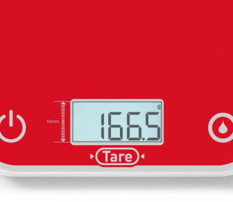 Весы кухонные электронные Tefal Optiss BC50U3V0 макс.вес:5кг красный от магазина РЭССИ