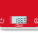 Весы кухонные электронные Tefal Optiss BC50U3V0 макс.вес:5кг красный от магазина РЭССИ