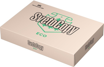 Бумага SVETOCOPY ECO A4 марка C/80г/м2/500л./слоновая кость CIE60% общего назначения(офисная) от магазина РЭССИ