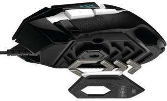 Мышь Logitech G502 SE HERO черный/белый лазерная (16000dpi) USB (11but) от магазина РЭССИ
