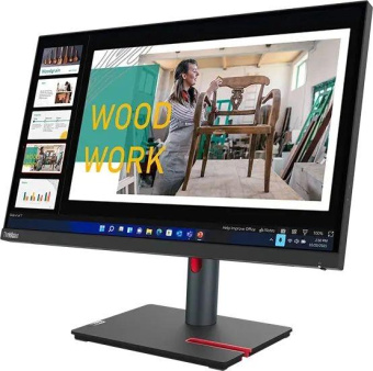 Монитор Lenovo 23.8" ThinkVision P24q-30 черный IPS LED 16:9 HDMI матовая HAS Piv 1000:1 300cd 178гр/178гр 2560x1440 60Hz DP Quad 2K (1440p) USB 5.7кг от магазина РЭССИ