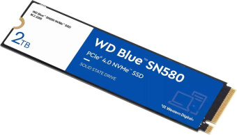 Накопитель SSD WD S PCIe 4.0 x4 2TB WDS200T3B0E Blue SN580 M.2 2280 от магазина РЭССИ