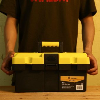 Ящик для инстр. Deko DKTB24 1отд. 6карм. желтый/черный (065-0829) от магазина РЭССИ