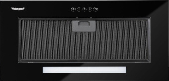 Вытяжка встраиваемая Weissgauff Aura 900 черный управление: кнопочное (1 мотор) от магазина РЭССИ